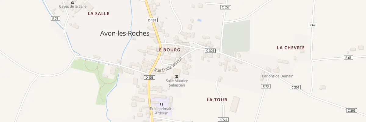 Plan du 6 Rue E Windal à Avon-les-Roches
