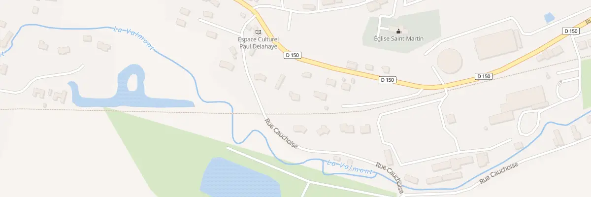 Plan du 850 Rue Cauchoise à Colleville