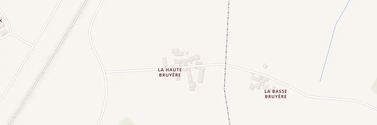 Plan du 5309 La Haute Bruyere à Leigné-sur-Usseau
