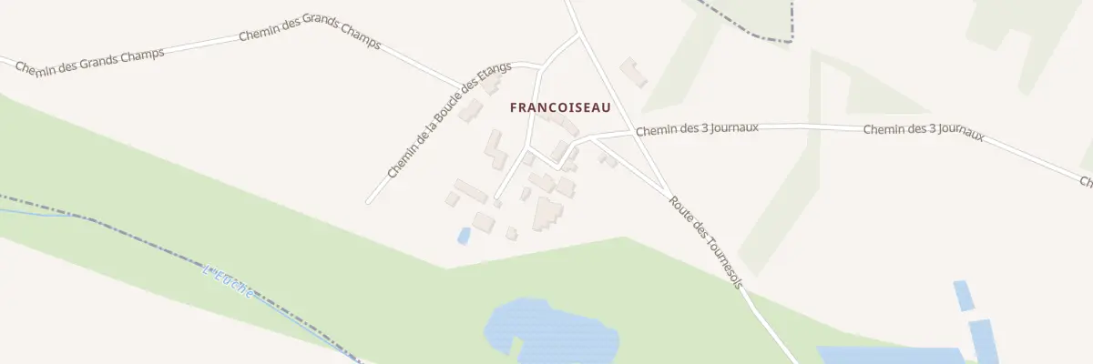 Plan du 19 Francoiseau à La Tour-Blanche-Cercles