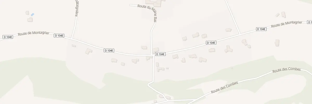 Plan du 40 Rte de Montagrier à Saint-Victor