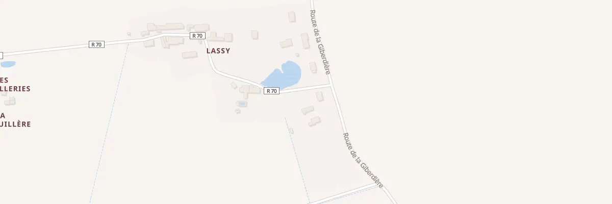 Plan du 15 Rte de Lassy à Ambillou