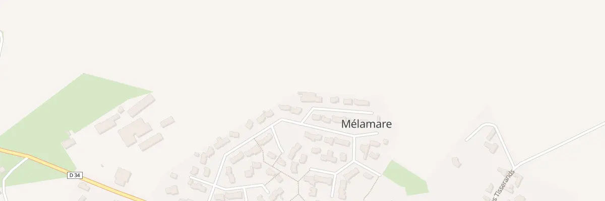 Plan du 17 Clos de Melamare à Mélamare