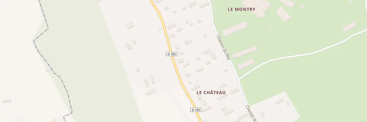 Plan du 36 Le Chateau à Marais-Vernier