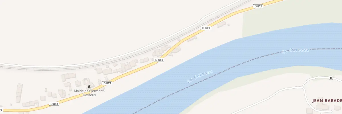 Plan du 65 Av Joseph Chaumié à Clermont-Dessous