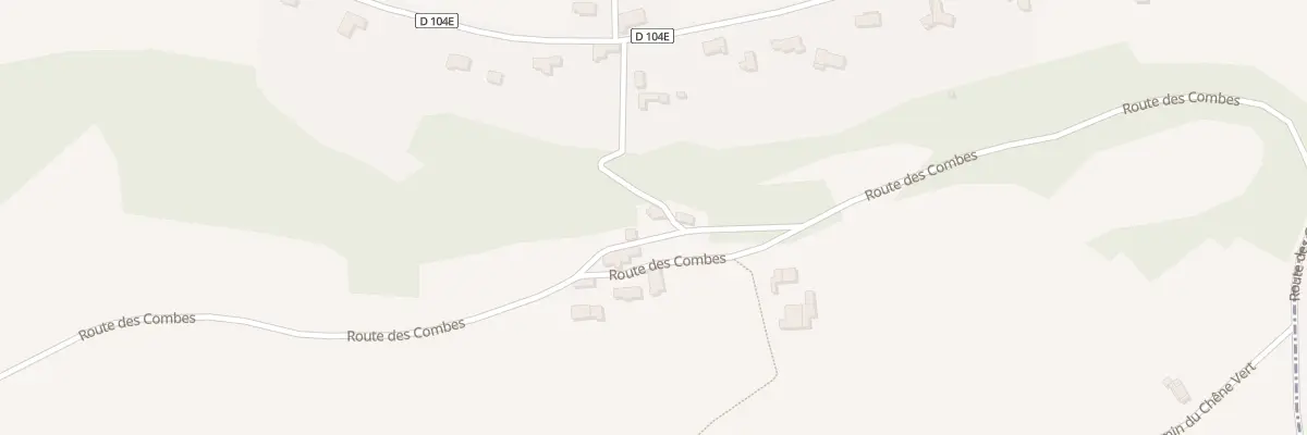 Plan du 4 Les Combes à Neuvic