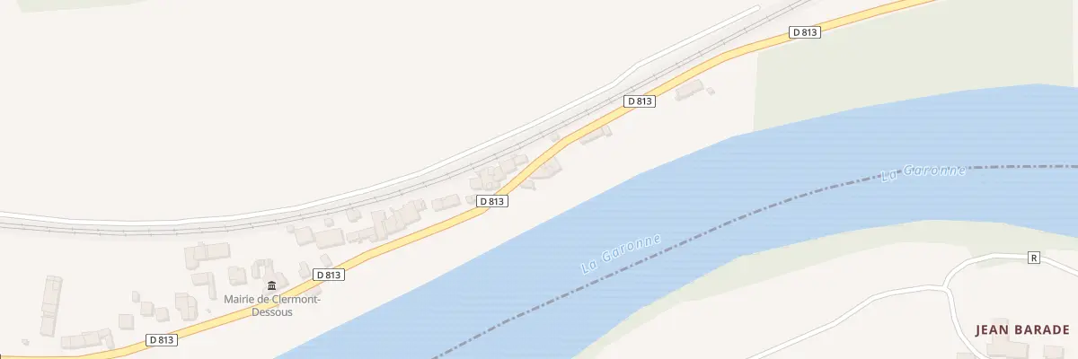 Plan du 18A Fourtic à Clermont-Dessous