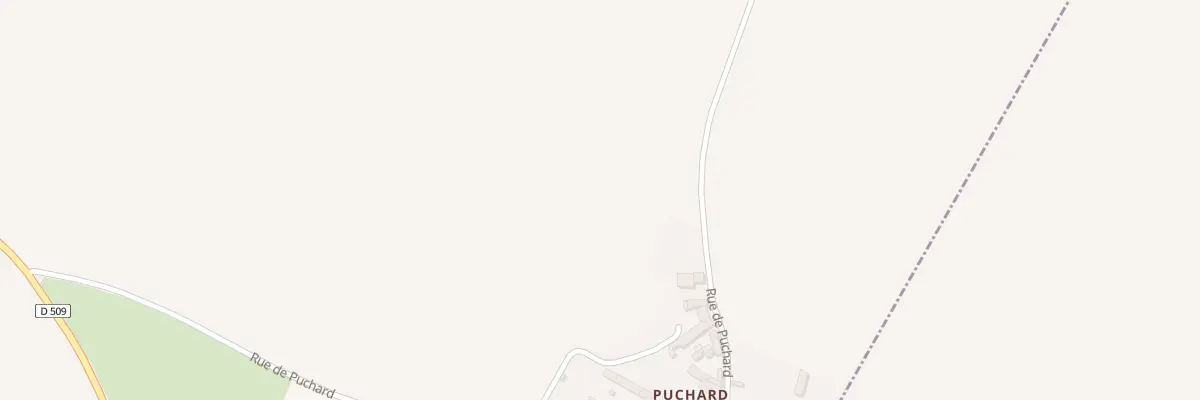 Plan du 26 Puchard à Theneuil