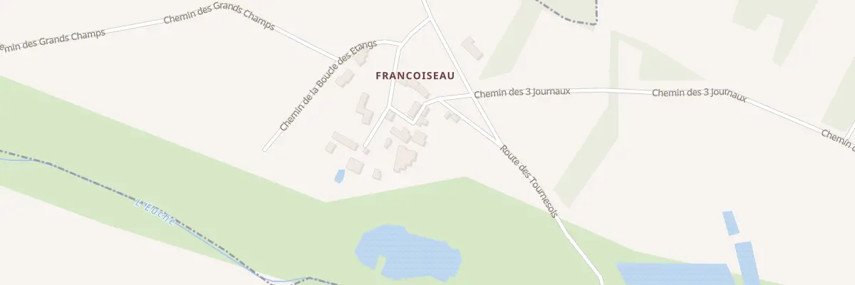 Plan du 18 Francoiseau à Bourg-des-Maisons