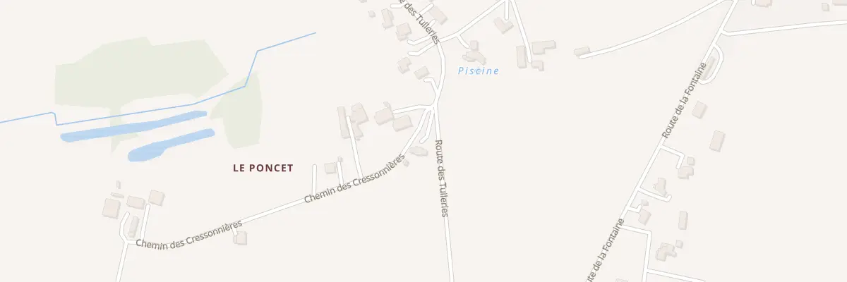 Plan du 71A Le Poncet Sud à Saint-Laurent-des-Vignes