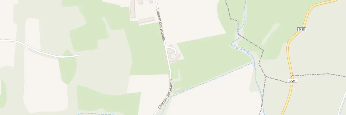 Plan du 6 Che des Jeantils à Laran