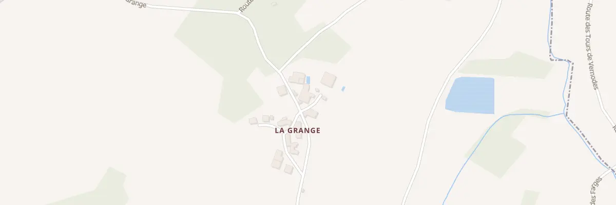 Plan du 108 La Grange à Douchapt