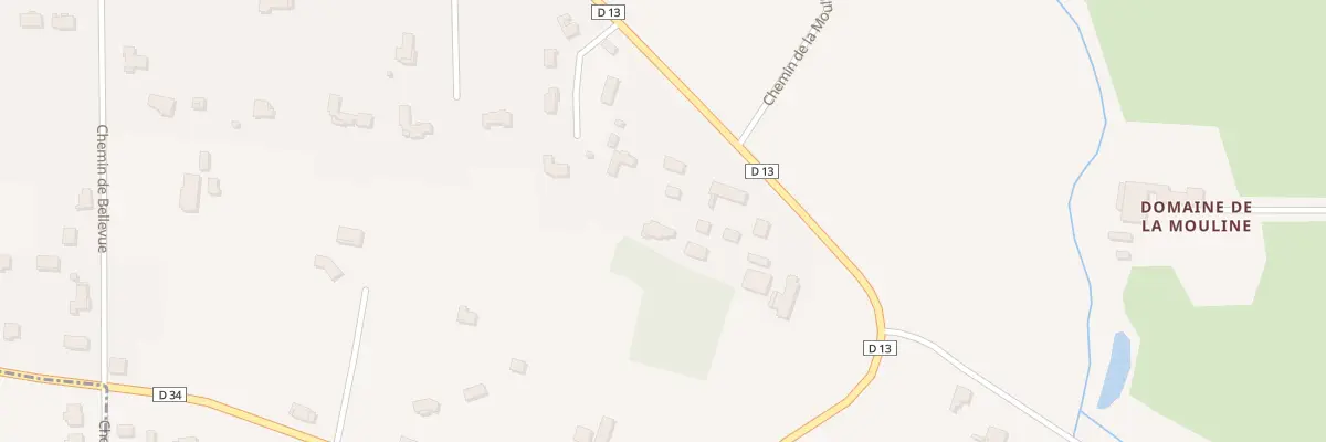 Plan du 653 Rte de Georges à Bergerac
