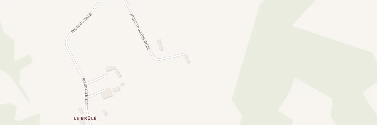 Plan du 46 Le Brule à Saint-Aubin-de-Courteraie