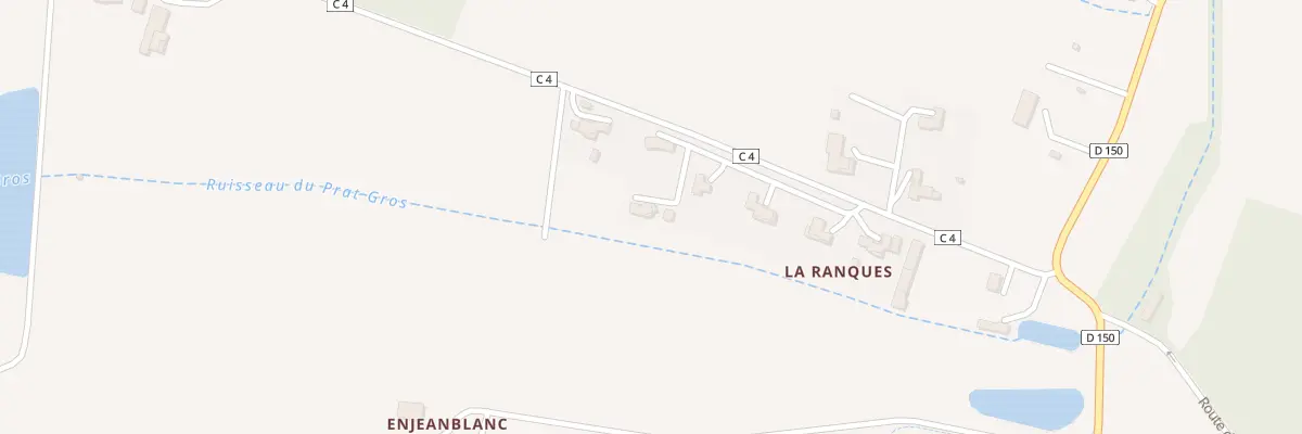 Plan du 305 Che de Biran à Ordan-Larroque