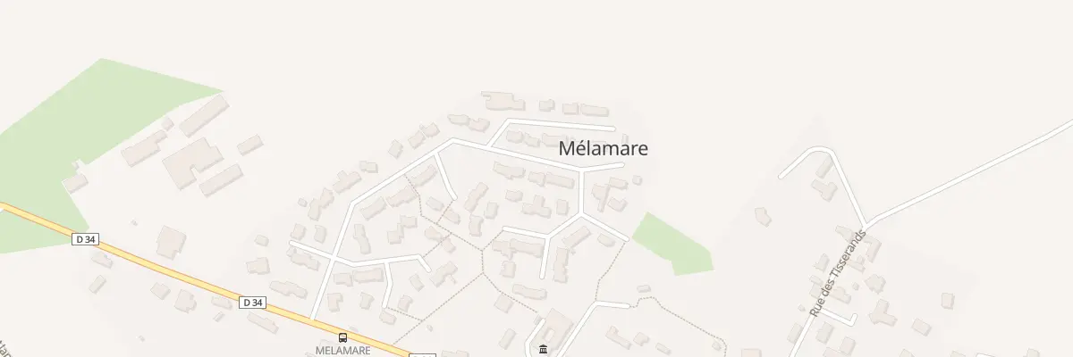 Plan du 50 Lot Le Clos à Mélamare