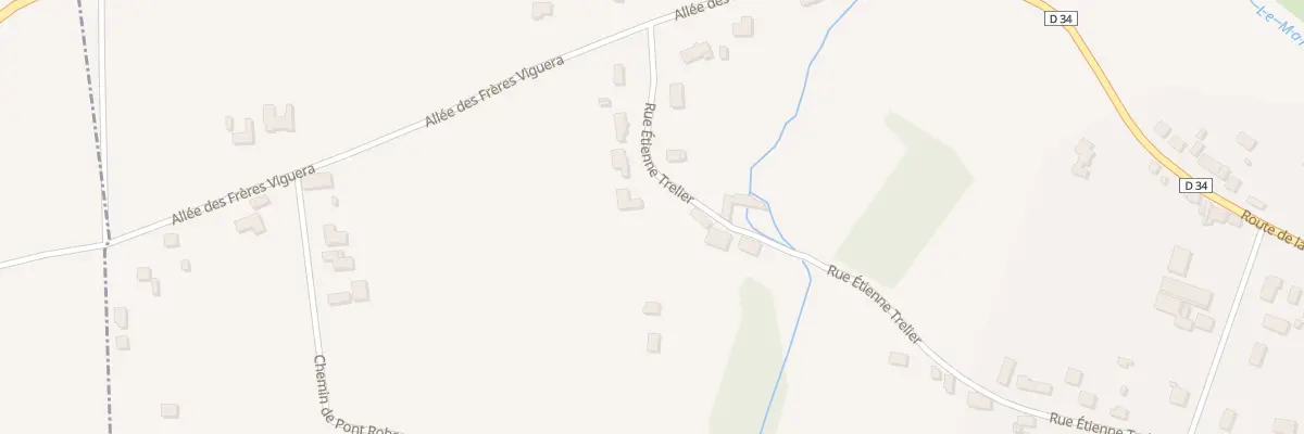 Plan du 28T Rue Etienne Trelier à Bergerac