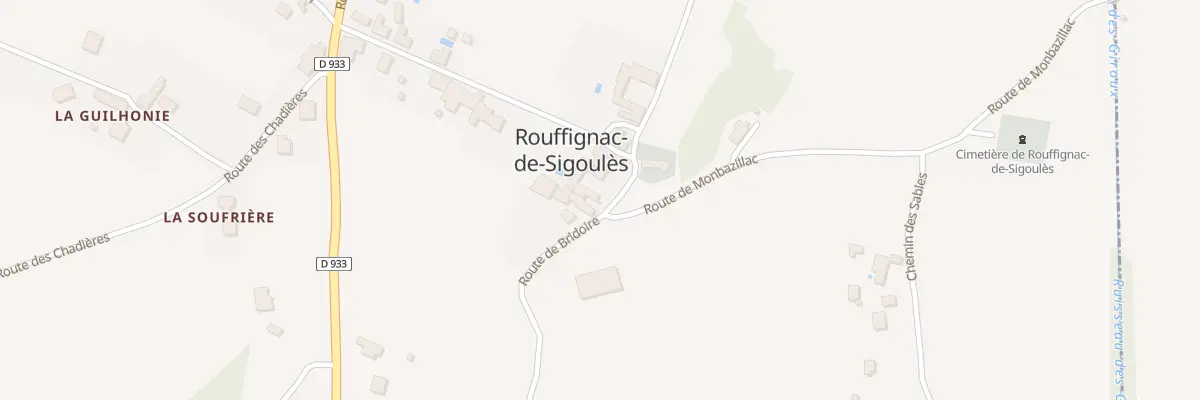 Plan du 4 Le Bourg à Rouffignac-de-Sigoulès