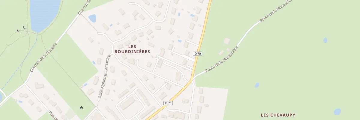 Plan du 7 Rue des Bourdinières à Ambillou