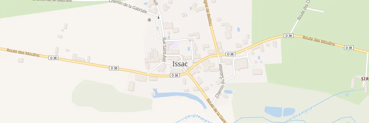 Plan du 59 Rue de la Tour à Issac