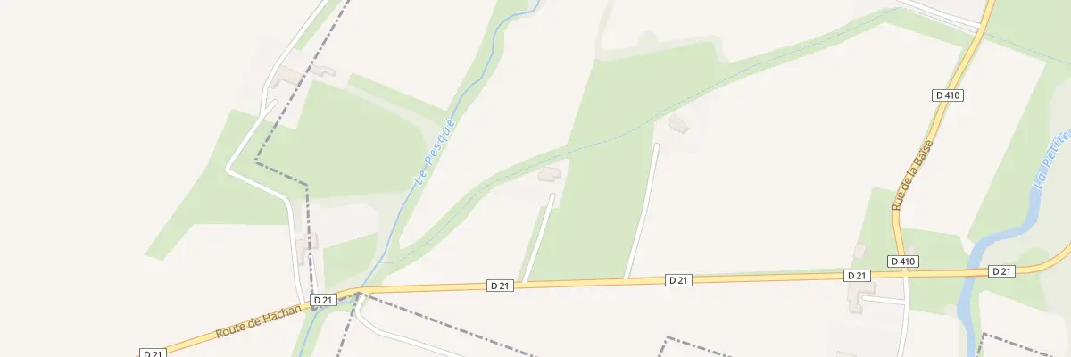 Plan du 4 Rte de Castelnau à Hachan
