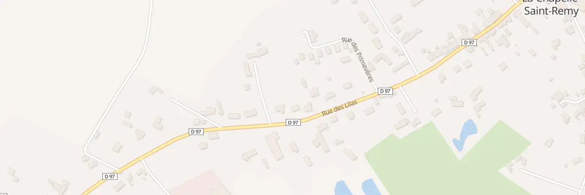 Plan du 50 Rue des Lilas à La Chapelle-Saint-Rémy