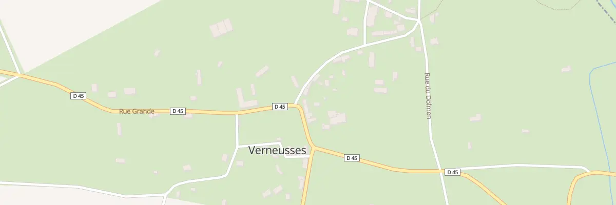 Plan du 451 Rue Grande à Verneusses