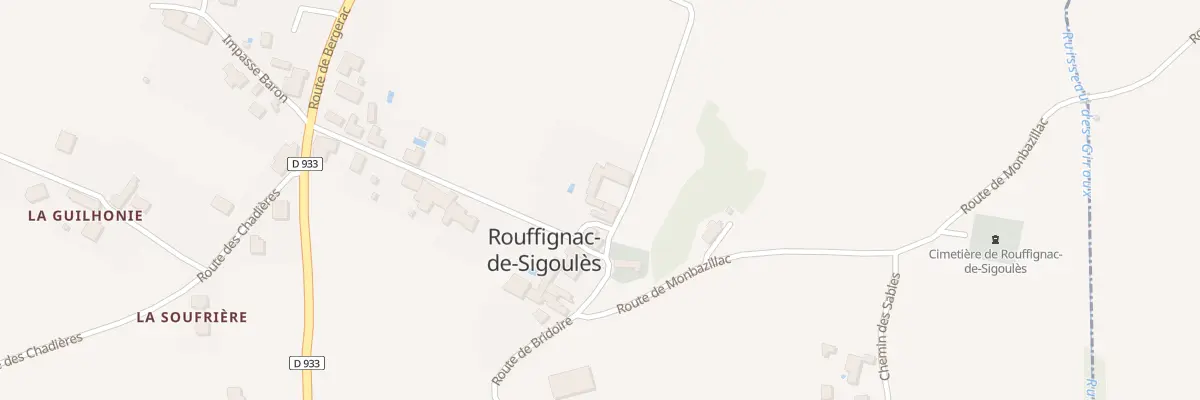Plan du 18 Le Bourg à Rouffignac-de-Sigoulès