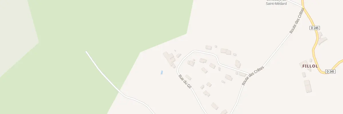 Plan du 200 Rue du Gil à Clermont-Dessous