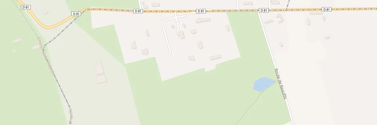Plan du 1713 Rte du Grand Trait à Saint-Nicolas-de-la-Taille