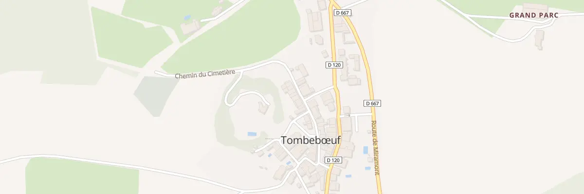 Plan du 106 Rue Fontaine Louis XIV à Tombebœuf