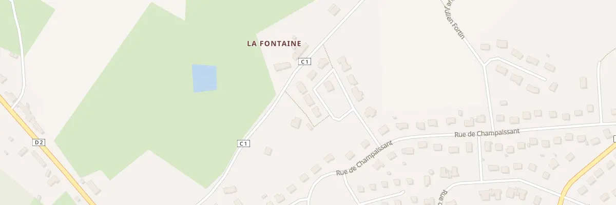 Plan du 15 Rue Louis Gagné à Saint-Cosme-en-Vairais