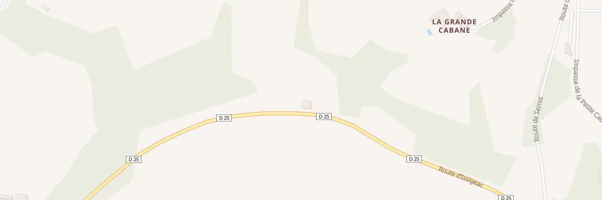 Plan du 113 La Roussie à Razac-d’Eymet
