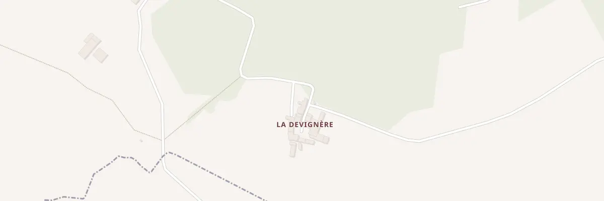 Plan du 2 Ham de la Devignere à Lussac