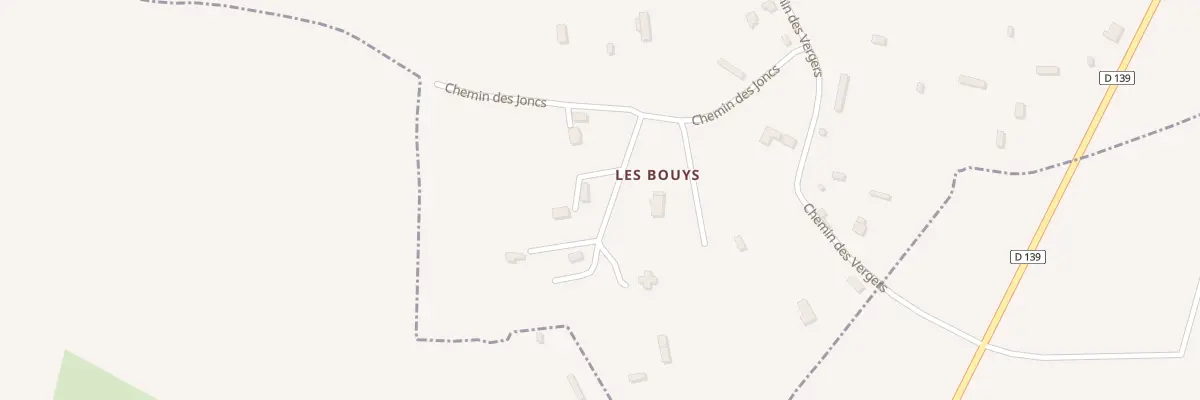 Plan du 190 Che des Joncs à Saint-Symphorien