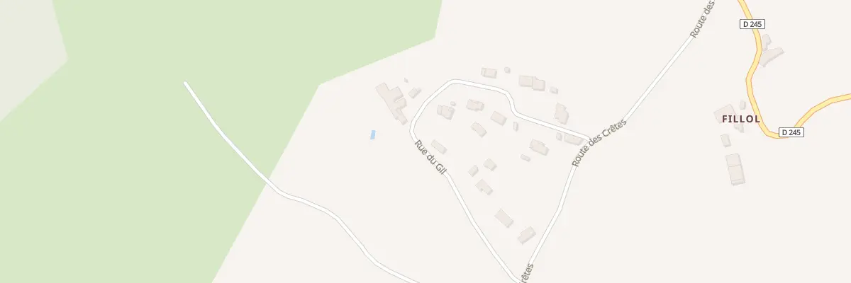 Plan du 299 Rue du Gil à Clermont-Dessous