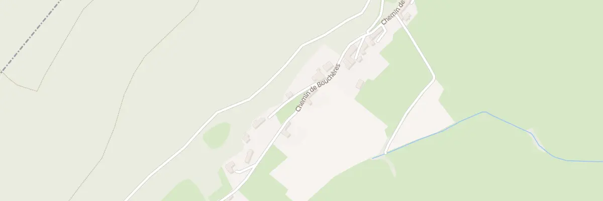 Plan du 10 Che de Bouchere à Bize