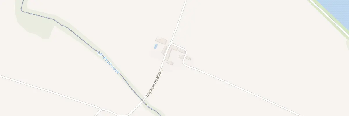 Plan du 2 Migny à Parçay-sur-Vienne
