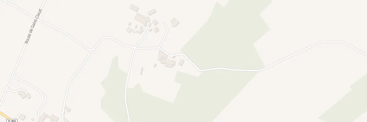Plan du 5 Che du Bois du Lac à Lussac