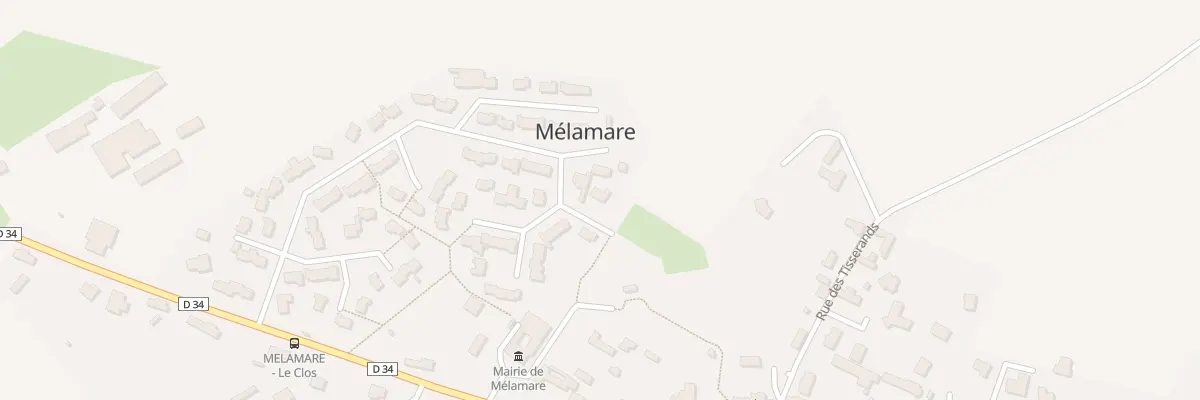 Plan du 5030 La Mare des Tilleuls à Mélamare