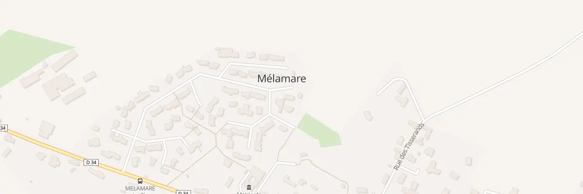 Plan du 28 Clos de Melamare à Mélamare