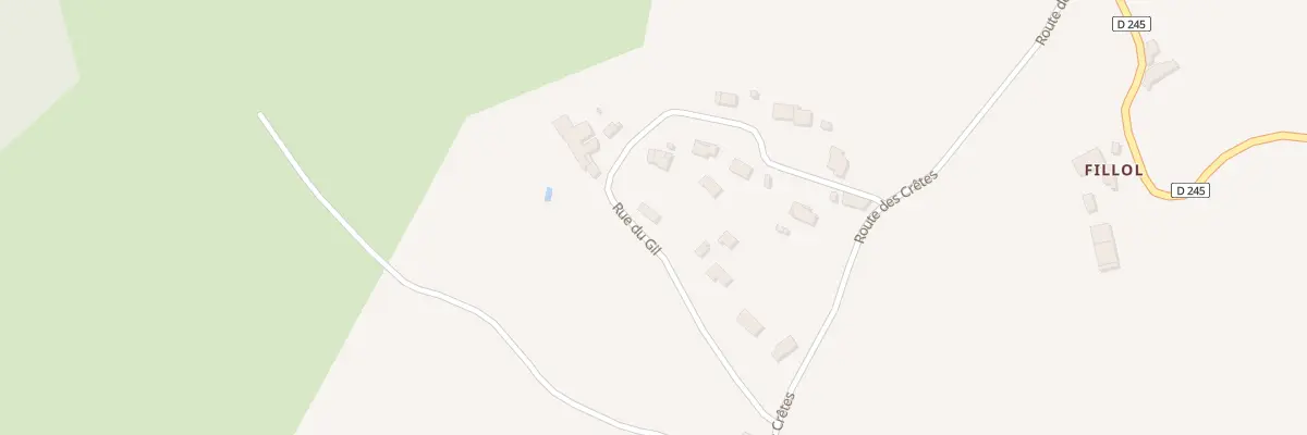 Plan du 301 Rue du Gil à Clermont-Dessous