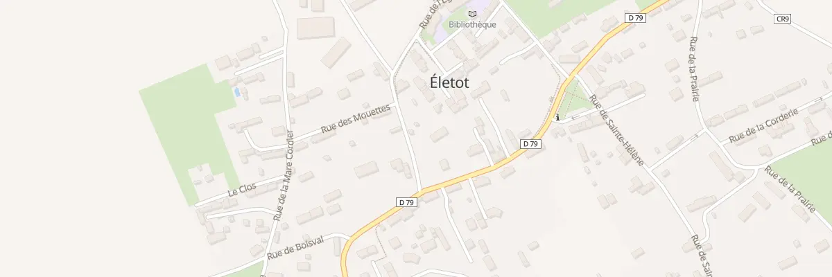 Plan du 395 Rue de l’Eglise à Életot