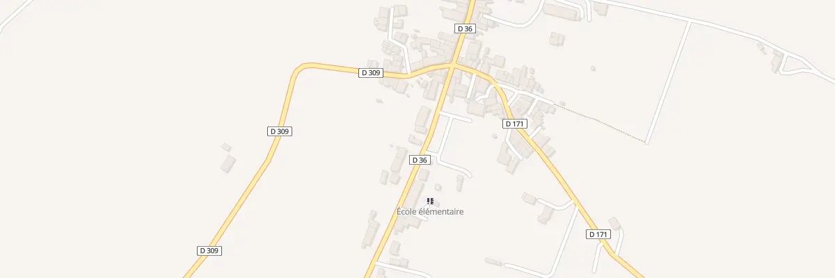 Plan du 5352 Le Bourg à Benest