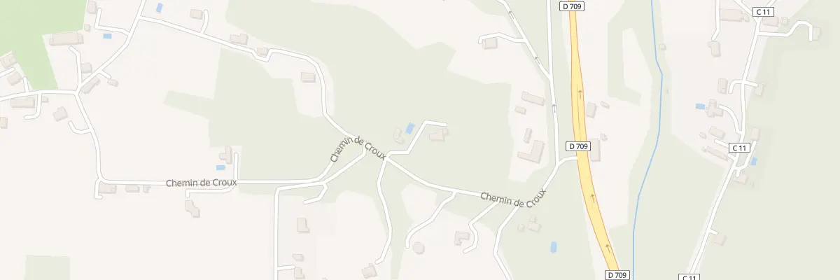 Plan du 273 Che de Croux à Bergerac