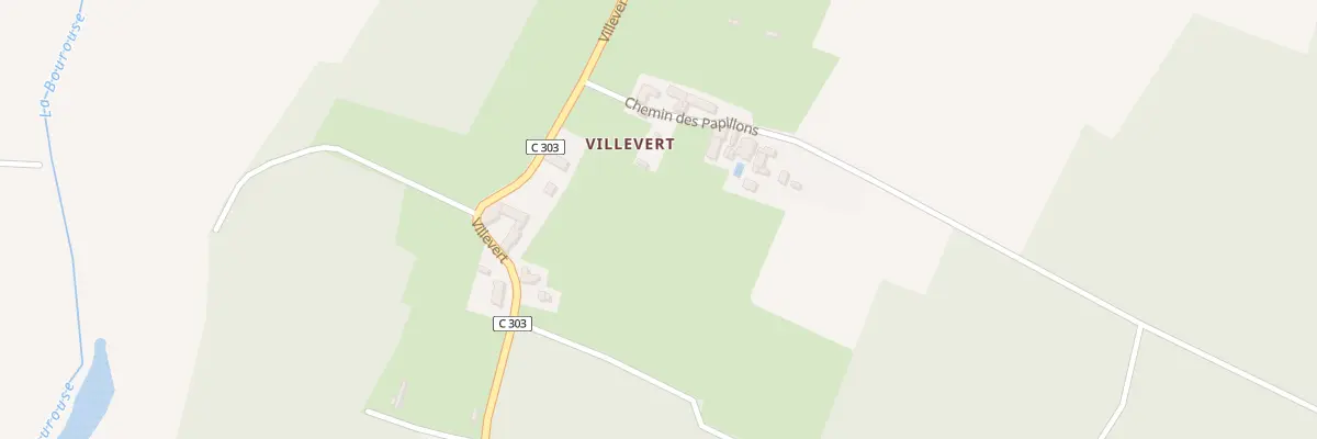 Plan du 11 Villevert à Luzé