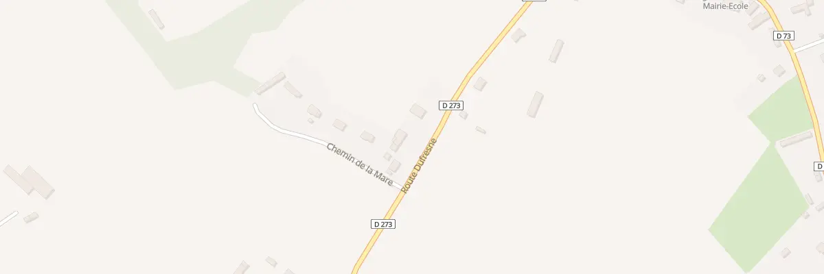 Plan du 4 Rte Dufresne à Angerville-Bailleul