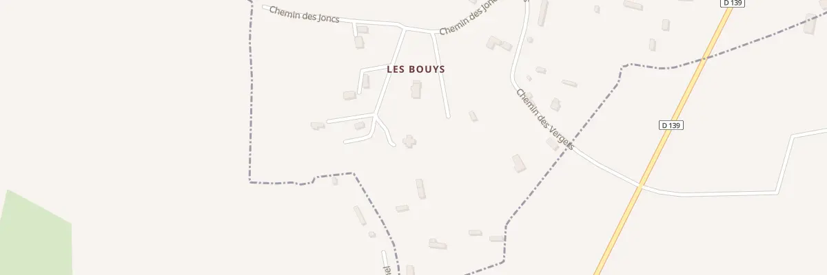 Plan du 235 Che des Joncs à Saint-Symphorien