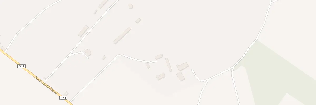 Plan du 12 Rte du Château à Angerville-Bailleul