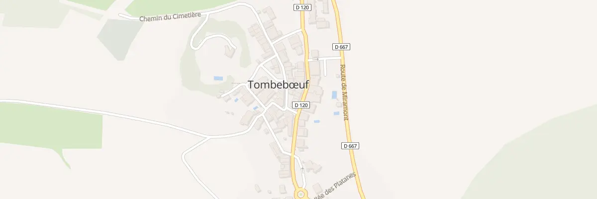 Plan du 81 Rue Principale à Tombebœuf